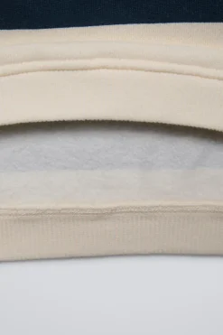 Niños ZARA 6 - 18 Meses·Sudaderas<SUDADERA RAYAS TEXTO FLOCK