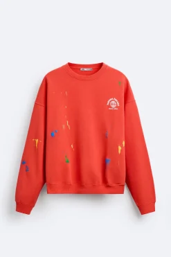 Discount SUDADERA SALPICADURA TEXTOS Hombre Sudaderas