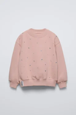 Niños ZARA 6 - 14 Años·Sudaderas<SUDADERA TACHAS