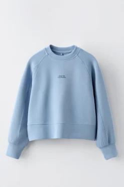 Niños ZARA 6 - 14 Años·Sudaderas<SUDADERA TEXTO