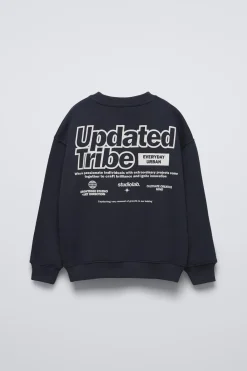 Niños ZARA 6 - 14 Años·Sudaderas<SUDADERA TEXTO