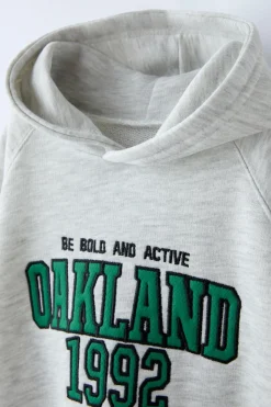 Niños ZARA 1½ - 6 Años·Sudaderas|1½ - 6 Años·Chándal<SUDADERA TEXTO BORDADO