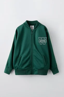 Niños ZARA 6 - 14 Años·Sudaderas|6 - 14 Años·Deporte / Chándal<SUDADERA TEXTO BORDADO