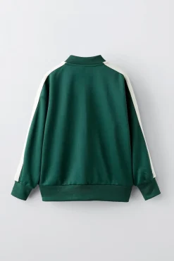 Niños ZARA 6 - 14 Años·Sudaderas|6 - 14 Años·Deporte / Chándal<SUDADERA TEXTO BORDADO