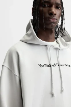 Sale SUDADERA TEXTO BORDADO Hombre Sudaderas