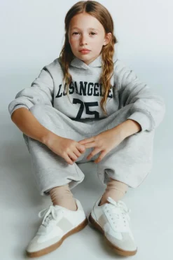 Niños ZARA 6 - 14 Años·Sudaderas|6 - 14 Años·Deporte / Jogging<SUDADERA TEXTO CROP FIT