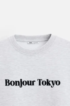 Best SUDADERA TEXTO ESTAMPADO Hombre Sudaderas