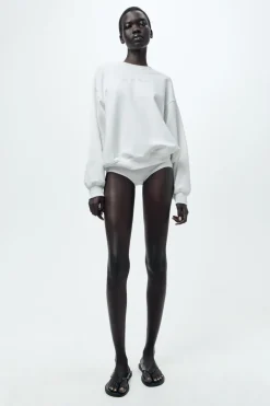 Hot SUDADERA TEXTO MINIMAL Mujer Sudaderas / Joggers