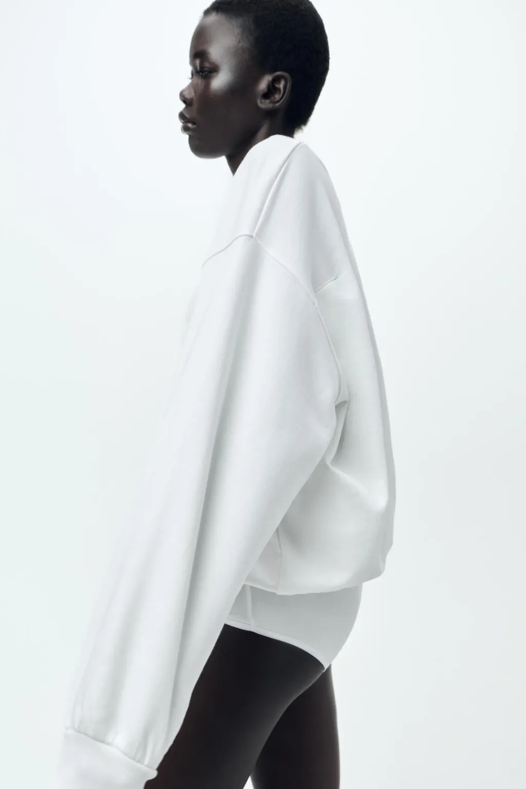 Hot SUDADERA TEXTO MINIMAL Mujer Sudaderas / Joggers