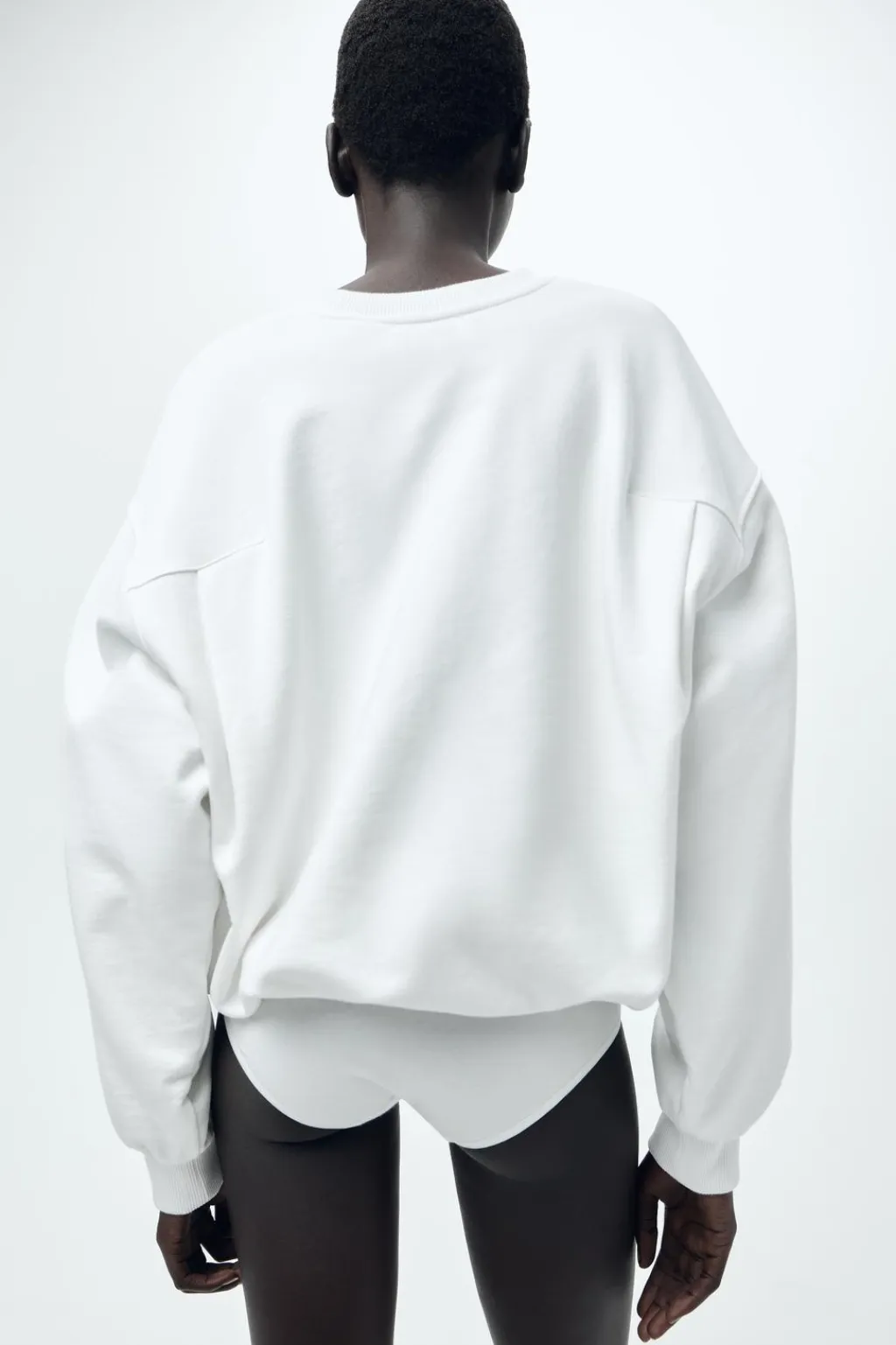 Hot SUDADERA TEXTO MINIMAL Mujer Sudaderas / Joggers