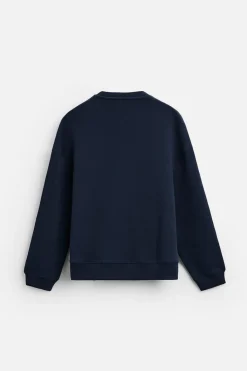 Hot SUDADERA TEXTO PARCHES Hombre Sudaderas