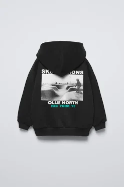 Niños ZARA 1½ - 6 Años·Sudaderas|6 - 18 Meses·Sudaderas<SUDADERA TEXTO RELIEVE