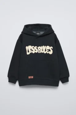 Niños ZARA 6 - 14 Años·Sudaderas<SUDADERA TEXTO RELIEVE