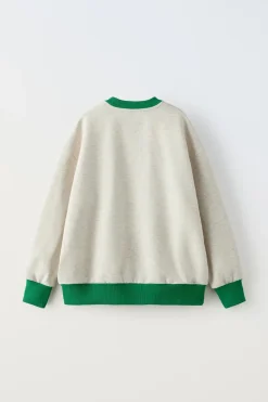 Niños ZARA 6 - 14 Años·Sudaderas<SUDADERA TEXTO VIVOS