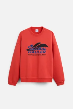 Sale SUDADERA TEXTOS COMBINADOS Hombre Sudaderas