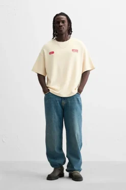 Outlet SUDADERA TEXTURA TEXTOS Hombre Sudaderas