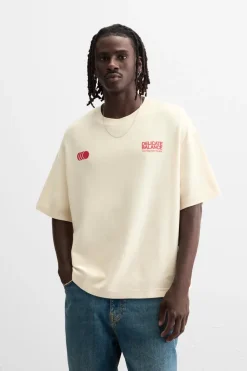 Outlet SUDADERA TEXTURA TEXTOS Hombre Sudaderas