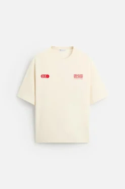 Outlet SUDADERA TEXTURA TEXTOS Hombre Sudaderas