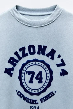 Niños ZARA 6 - 14 Años·Sudaderas<SUDADERA VARSITY