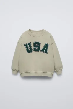 Niños ZARA 1½ - 6 Años·Sudaderas|1½ - 6 Años·Sudaderas<SUDADERA VARSITY