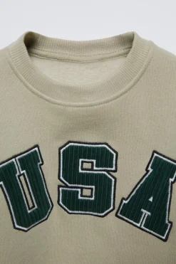 Niños ZARA 1½ - 6 Años·Sudaderas|1½ - 6 Años·Sudaderas<SUDADERA VARSITY