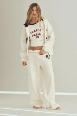 Discount SUDADERA VARSITY NEW YORK Mujer Sudaderas / Joggers