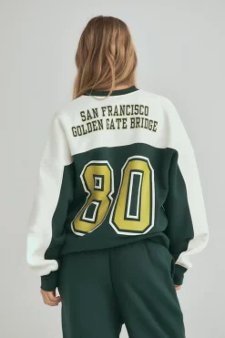 Fashion SUDADERA VARSITY SAN FRANCISCO Mujer Sudaderas / Joggers