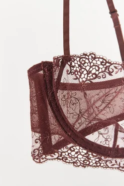 New SUJETADOR AROS ENCAJE Mujer Lenceria
