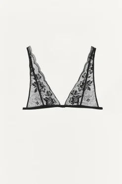 New SUJETADOR ENCAJE BORDADOS Mujer Lenceria