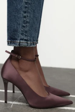 Hot TACÓN EFECTO SATINADO Mujer Zapatos