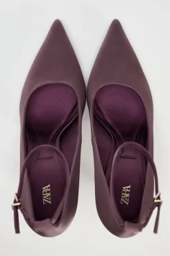 Hot TACÓN EFECTO SATINADO Mujer Zapatos