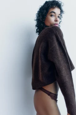 New TANGA ENCAJE Mujer Lenceria