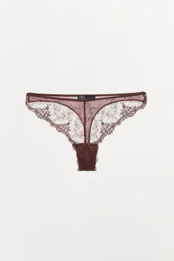 New TANGA ENCAJE Mujer Lenceria