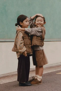 Niños ZARA 1½ - 6 Años·Camisas|1½ - 6 Años·Total Look<TIMELESZ - CHALECO ACOLCHADO RAYAS