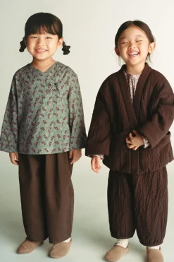 Niños ZARA 1½ - 6 Años·Abrigos<TIMELESZ – CHAQUETA TEXTURA KIMONO