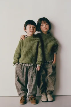 Niños ZARA 1½ - 6 Años·Pantalones|6 - 18 Meses·Pantalones / Leggings<TIMELESZ - PANTALÓN PANA FLORES