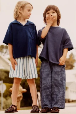 Niños ZARA 1½ - 6 Años·Pantalones|1½ - 6 Años·Pantalones / Leggings<TIMELESZ - PANTALÓN SEERSUCKER RAYAS