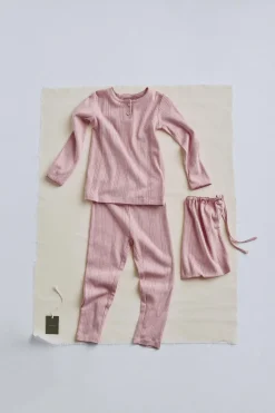 Niños ZARA 1½ - 6 Años·Pijamas<TIMELESZ - PIJAMA POINTELLE CON BOLSA