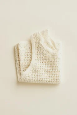 Niños ZARA 1½ - 6 Años·Punto|1½ - 6 Años·Camisetas<TIMELESZ - TOP PUNTO CALADO