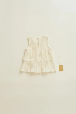 Niños ZARA 1½ - 6 Años·Camisas|1½ - 6 Años·Total Look<TIMELESZ - TOP TEXTURA LAZO