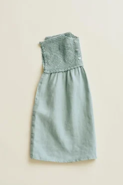 Niños ZARA 1½ - 6 Años·Vestidos / Petos|6 - 18 Meses·Vestidos / Monos<TIMELESZ - VESTIDO COMBINADO CROCHET