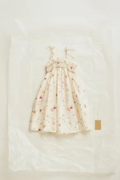Niños ZARA 1½ - 6 Años·Vestidos / Petos|6 - 18 Meses·Vestidos / Monos<TIMELESZ - VESTIDO FLORES ACUARELADAS