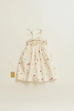 Niños ZARA 1½ - 6 Años·Vestidos / Petos|6 - 18 Meses·Vestidos / Monos<TIMELESZ - VESTIDO FLORES ACUARELADAS