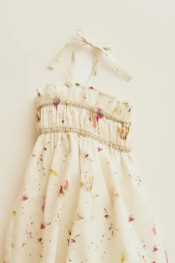 Niños ZARA 1½ - 6 Años·Vestidos / Petos|6 - 18 Meses·Vestidos / Monos<TIMELESZ - VESTIDO FLORES ACUARELADAS