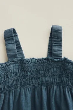 Niños ZARA 1½ - 6 Años·Vestidos / Petos|6 - 18 Meses·Vestidos / Monos<TIMELESZ - VESTIDO TIRANTES LINO