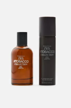 Best #TOBACCO COLLECTION RICH WARM ADDICTIVE EDT + ALL-OVER BODY SPRAY EDC 2X 100ML (3.38 FL OZ. ) Hombre Perfumes