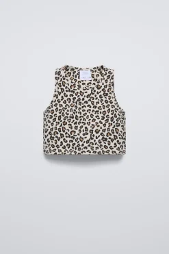 Niños ZARA 6 - 14 Años·Camisetas|6 - 14 Años·Total Look<TOP ANIMAL PRINT