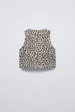 Niños ZARA 6 - 14 Años·Camisetas|6 - 14 Años·Total Look<TOP ANIMAL PRINT