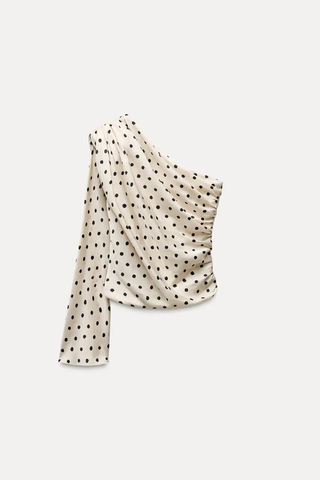 Fashion TOP ASIMÉTRICO HOMBRERA ZW COLLECTION Mujer Tops / Bodies