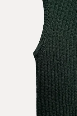 Discount TOP ASIMÉTRICO PUNTO CUT OUT BOLAS Mujer Tops / Bodies